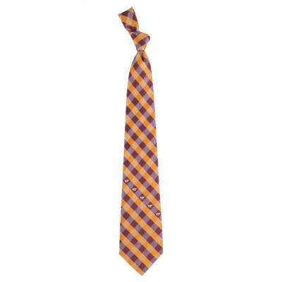 Virginia Tech Check Tie