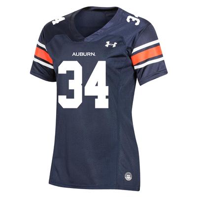 Auburn Under Armour Women's #34 Jersey