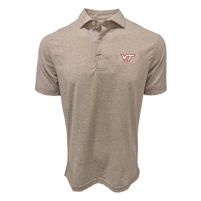 Virginia Tech Johnnie-O Lyndon Polo MAROON