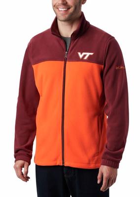 Virginia Tech Columbia Men's Flanker III Fleece Jacket