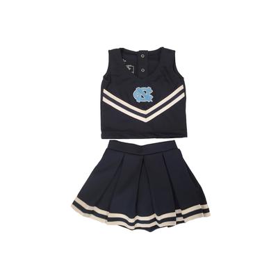 UNC Toddler Cheerleader Set