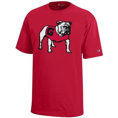 Georgia Champion YOUTH Giant Standing Bulldog Tee