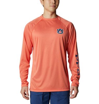 Auburn Columbia Terminal Tackle Tee ORANGE