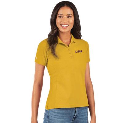 LSU Antigua Women's Legacy Pique Polo