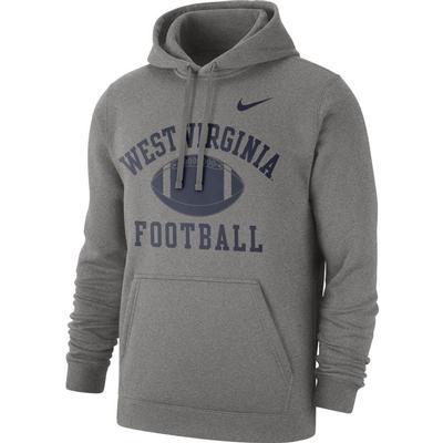 West Virginia Nike Men's Fleece Club Hoodie 2