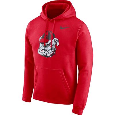 Georgia Nike Men's Fleece Club Retro Hoodie