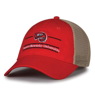 Western Kentucky The Game Bar Trucker Adjustable Cap