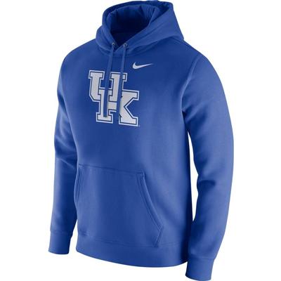 Kentucky Nike Men's Club Fleece Logo Pullover Hoodie