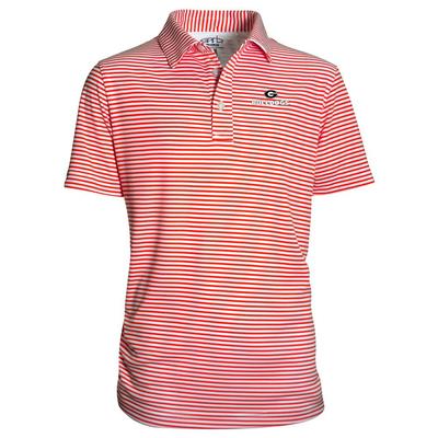 Georgia Youth Carson Stripe Polo