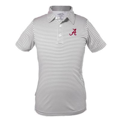 Alabama Youth Carson Stripe Polo