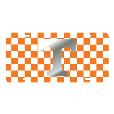 Tennessee Checkerboard Logo License Plate