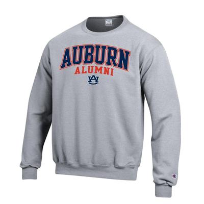 Auburn Champion Fleece Screen Print Alumni Crew