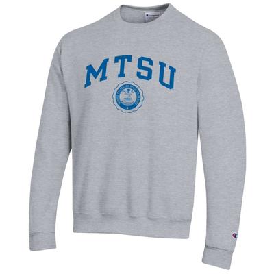 MTSU Champion Fleece Screen Print Seal Crew