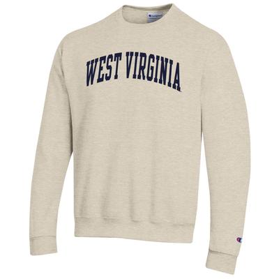 West Virginia Champion Arch Logo Fleece Crew