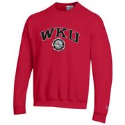  Western Kentucky College Seal Arch Fleece Crew