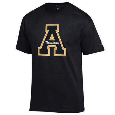 Appalachian State Champion Men's Giant Block A Tee