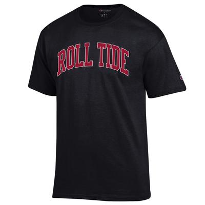 Alabama Champion Men's Roll Tide Arch Tee BLACK