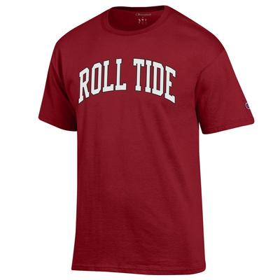 Alabama Champion Men's Roll Tide Arch Tee CARDINAL