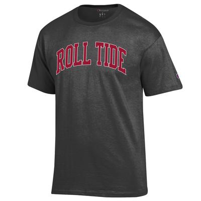 Alabama Champion Men's Roll Tide Arch Tee GRANITE_HTHR