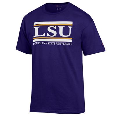 LSU Champion Men's Bar Tee