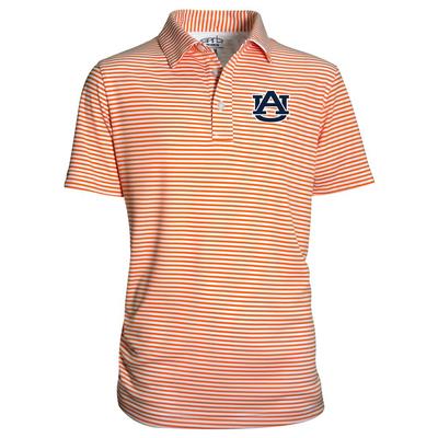 Auburn Youth Carson Striped Polo