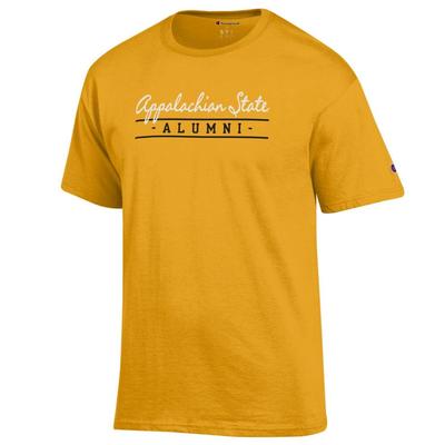 Appalachian State Champion Bar Script Alumni Tee