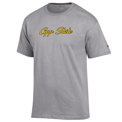 Appalachian State Champion App State Script Tee