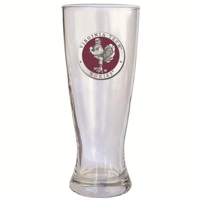 Heritage Pewter Maroon Emblem Pilsner