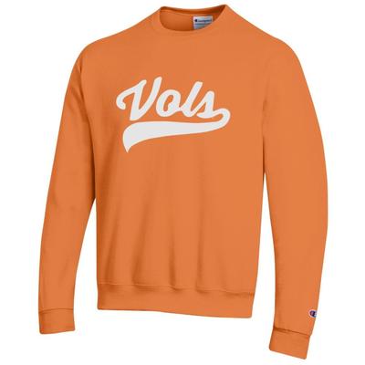 Tennessee Vols Script Champion Men's Screen Crew Sweatshirt