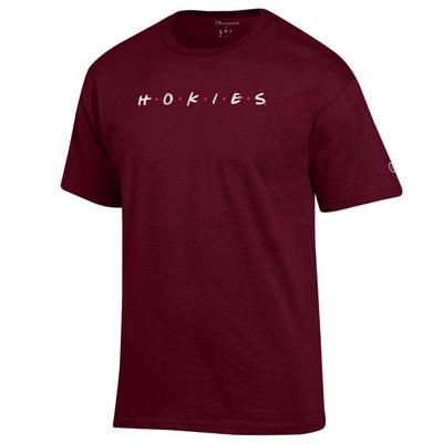 H·O·K·I·E·S Champion Women's Short Sleeve Tee