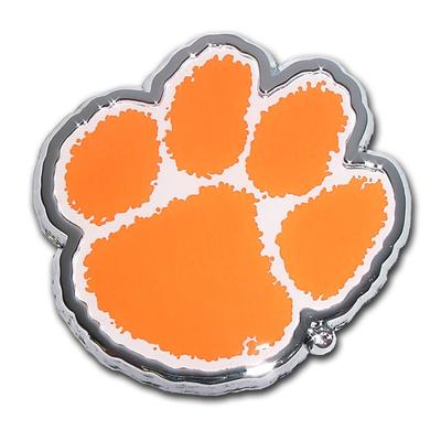 Clemson Color Chrome Auto Emblem