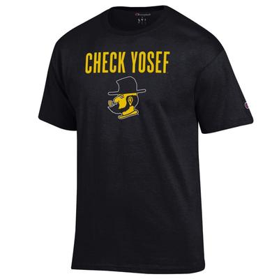 Appalachian State Champion Check Yosef Tee