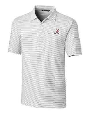 Alabama Cutter & Buck Big & Tall Forge Pencil Stripe Polo