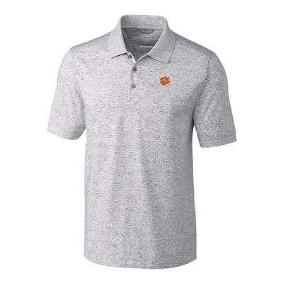 Clemson Cutter & Buck Big & Tall Advantage Space Polo