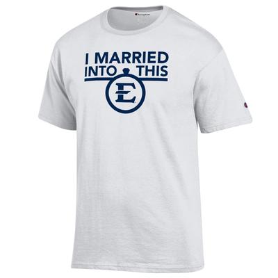 ETSU Champion Women's I Married Into This Tee