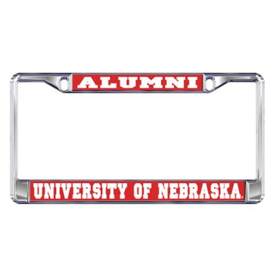 Nebraska Alumni License Plate Frame