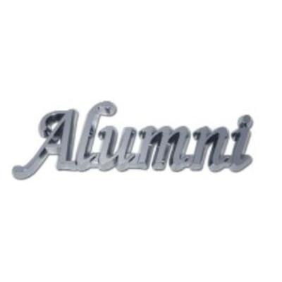 Alumni Add-On Chrome Emblem