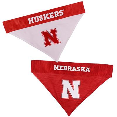 Nebraska Reversible Pet Bandana