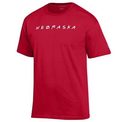 N·E·B·R· A·S·K·A Champion Women's Short Sleeve Tee