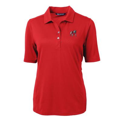 Georgia Women's Cutter and Buck Virtue Ecopique Polo