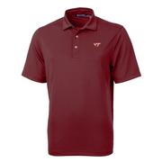  Virginia Tech Cutter & Buck Virtue Eco Pique Polo