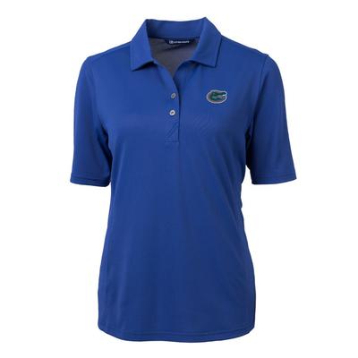 Florida Women's Cutter And Buck Virtue Ecopique Polo TOUR_BLUE