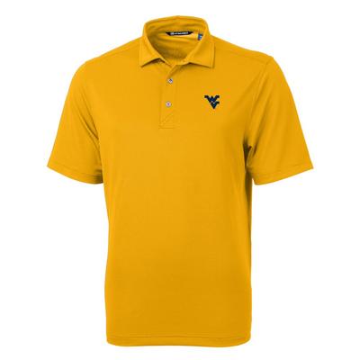 West Virginia Cutter & Buck Virtue Eco Pique Polo