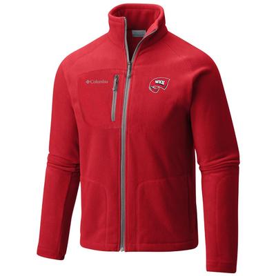 Western Kentucky Columbia Men's Fast Trek II Full Zip Jacket