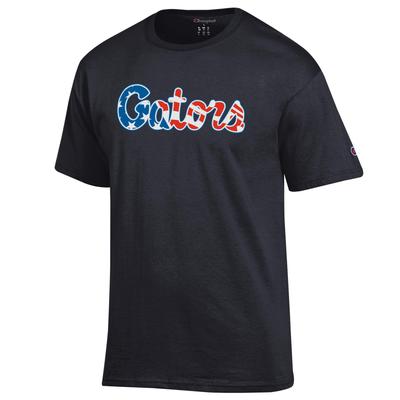 Florida Champion Americana Gators Script Tee