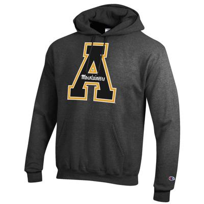 Appalachian State Champion Giant Block A Logo Hoodie