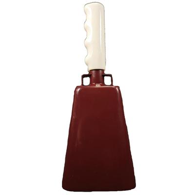 Large Maroon Cowbell