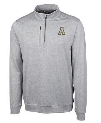 Appalachian State Cutter & Buck Big & Tall Stealth 1/2 Zip Pullover