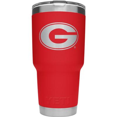 Georgia Yeti Powder Coated 30oz Tumbler