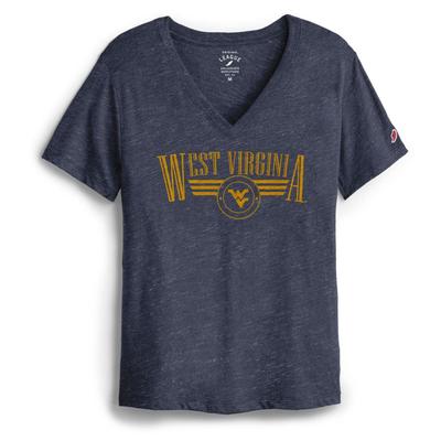 West Virginia League Intramural Captain's Wings V-Neck Tee